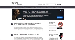 Desktop Screenshot of beyondreferrals.com